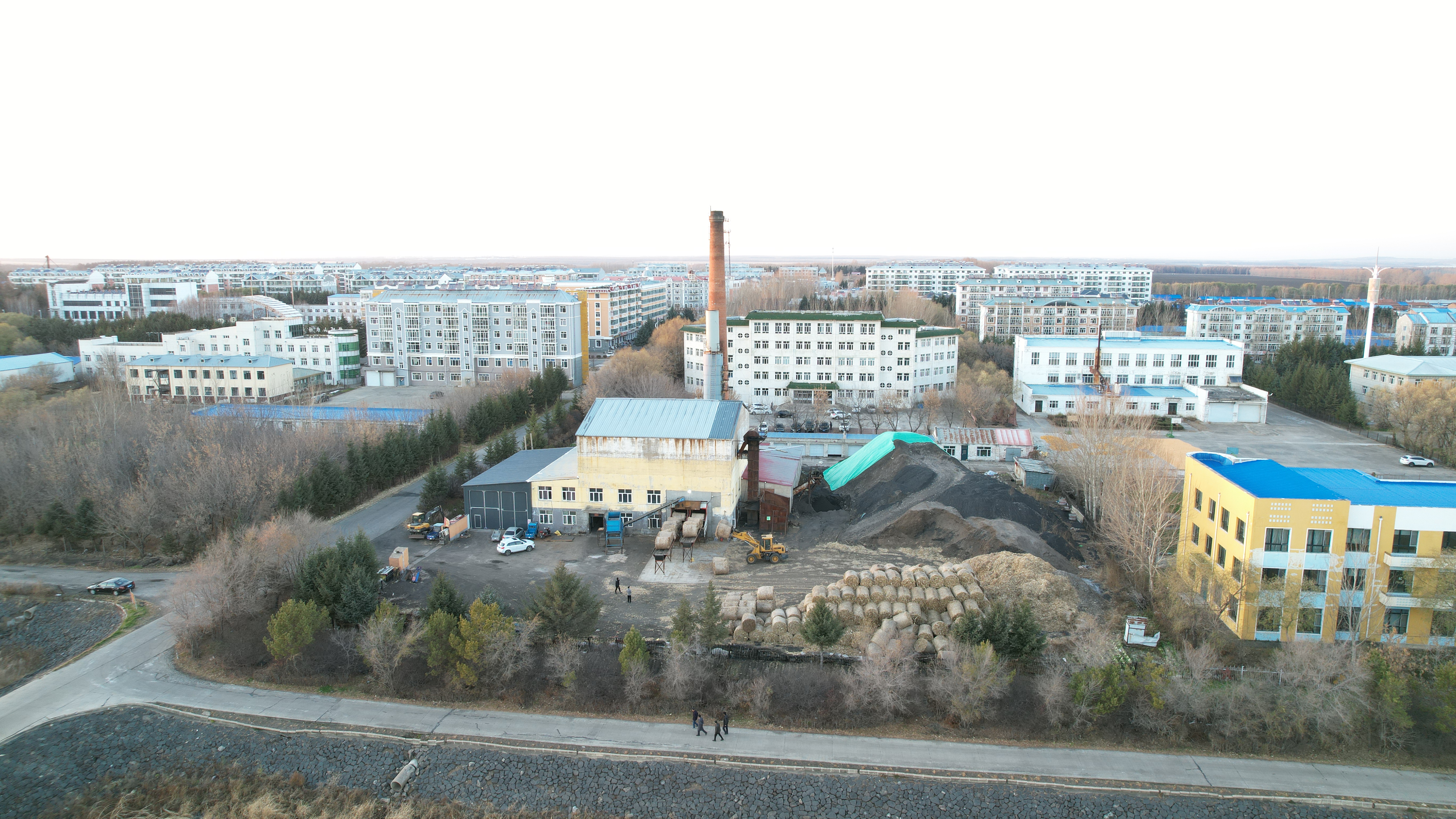 北大荒集團格球山農(nóng)場改造20噸秸稈直燃鍋爐供熱環(huán)保又省錢